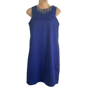 Shoshanna Diamond Gemstone Beaded Dress